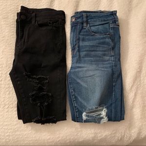 2 for $30 ae skinny jeans
